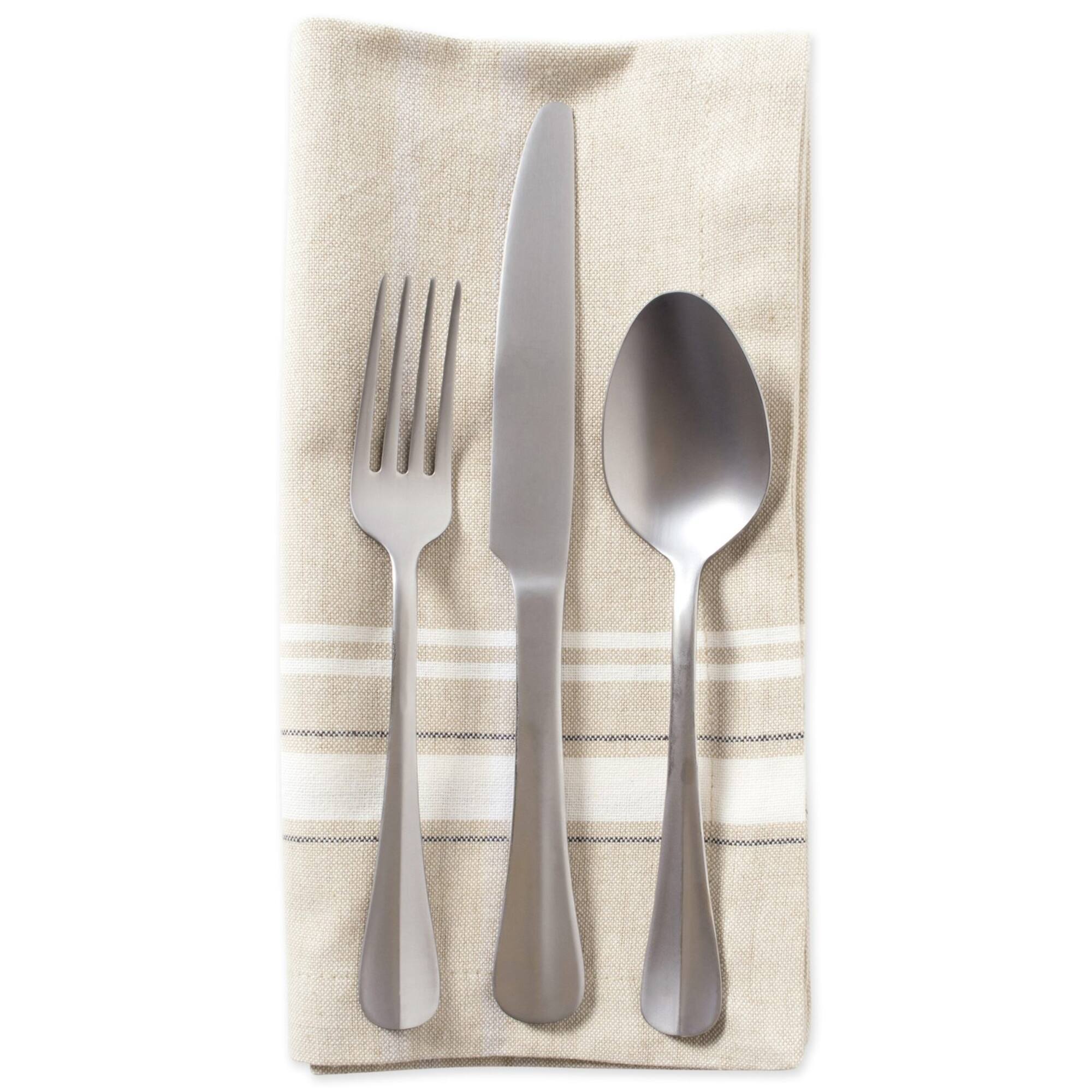 DII® French Stripe Cloth Dinner Napkins